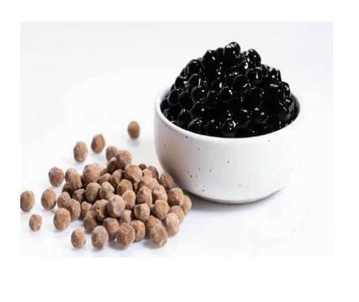 Шарики-Топпинг для молочного чая, полезные ингредиенты для Пузырькового чая со вкусом коричневого сахара, цена от поставщика во Вьетнаме, упакованные в пакет