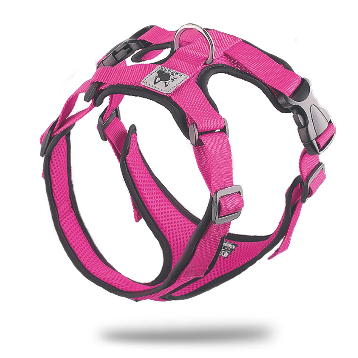 LIGHTWEIGHT REFLECTIVE BREATHABLE ADJUSTABLE COOLING SOFT MESH DOG HARNESS