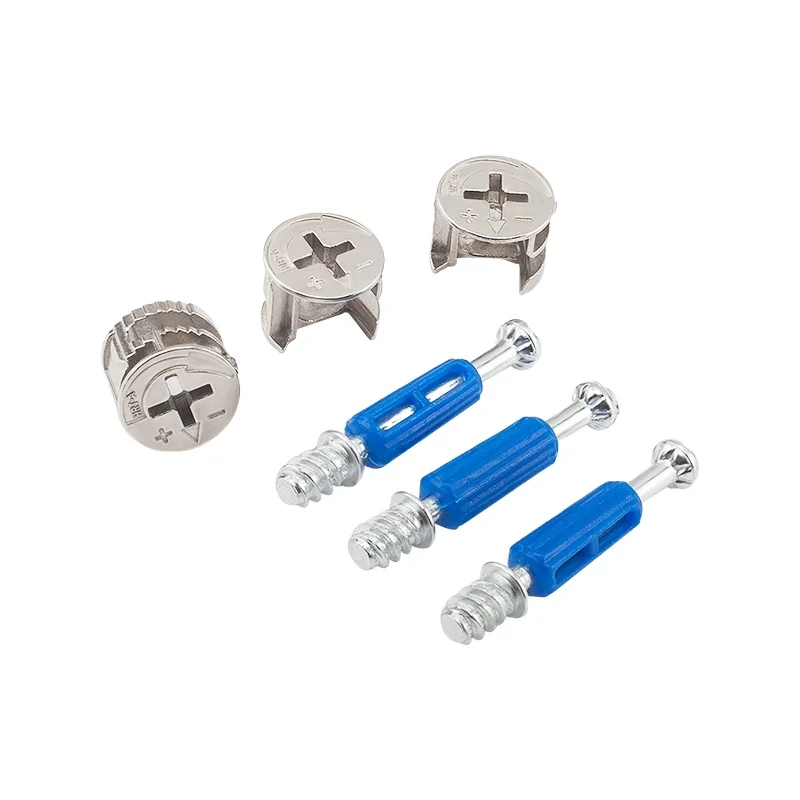 16mm接続ミニフィックス3in1カムロックナット家具ネジコネクタ