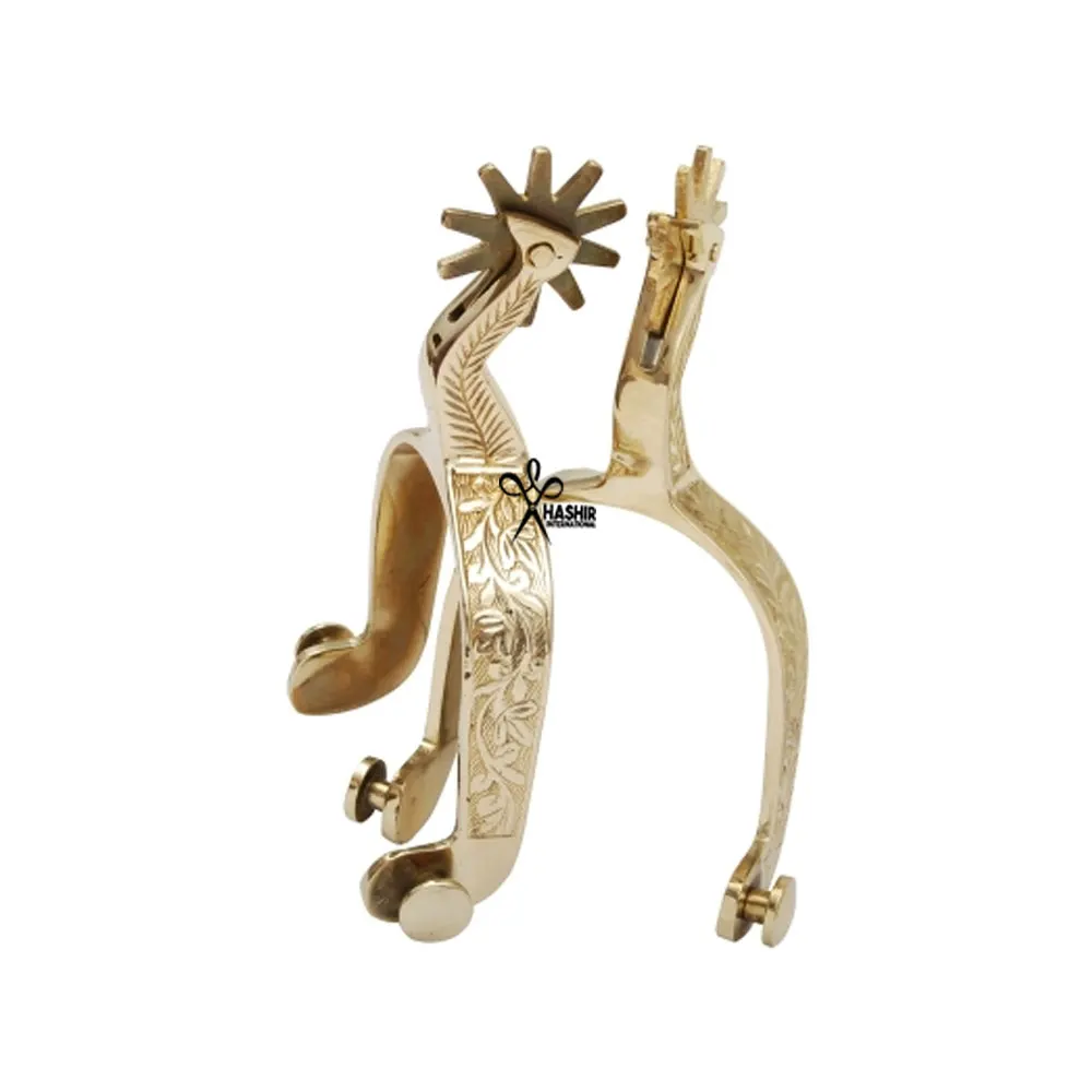 High Quality Horse Spurs Men Rider Horsemanship English Stainless Steel