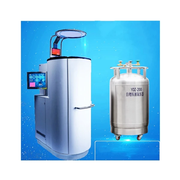 Stainless Steel YDZ-200 Liquid Nitrogen Cryogenic Storage Tanks for Scientific Research