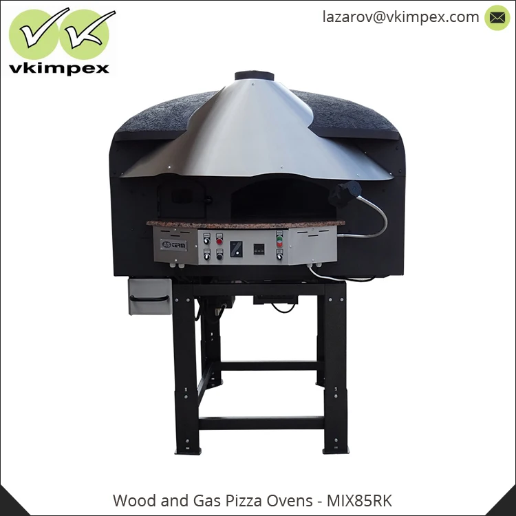 4 Pizza Capacity 34 Kg Per Hour Firewood Consumption Commercial Wood