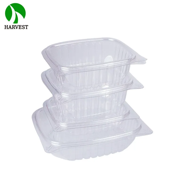 Harvest Plastic Food Packaging - HC-24 24 Oz PET RPET Plastic