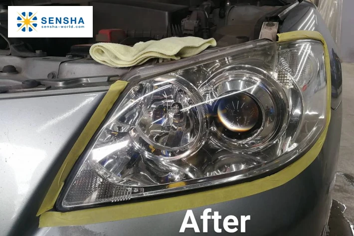 Пластиковый набор для удаления пятен и водяных знаков, специальный состав для пластиковых деталей от SENSHA