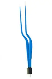 Bayonet Bipolar Forceps Insulated Reusable and Silicon Cable CE ISO Approved Super Fine German Quality Tools