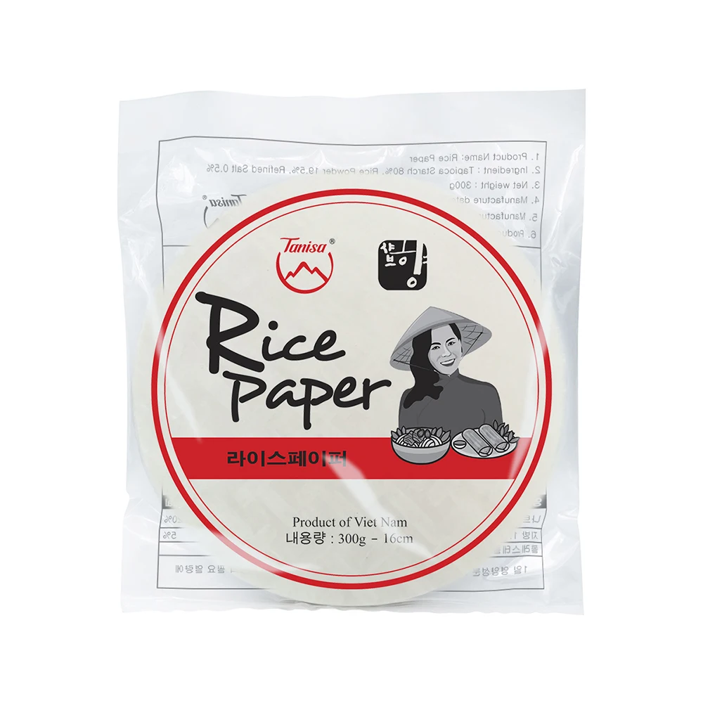 The Best Vietnamese Rice Paper For Spring Rolls And Deep Fried (round ...