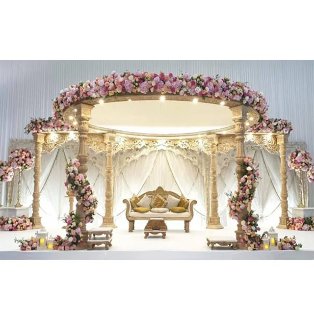 Stylish Wooden Handicraft Wedding Mandap Indian Wedding Wooden Mandap Paris Gujarati Wedding Wooden Carved Mandap View Mandap Dst Exports Product Details From D S T Exports On Alibaba Com