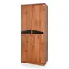 Tweed knotty wood & black