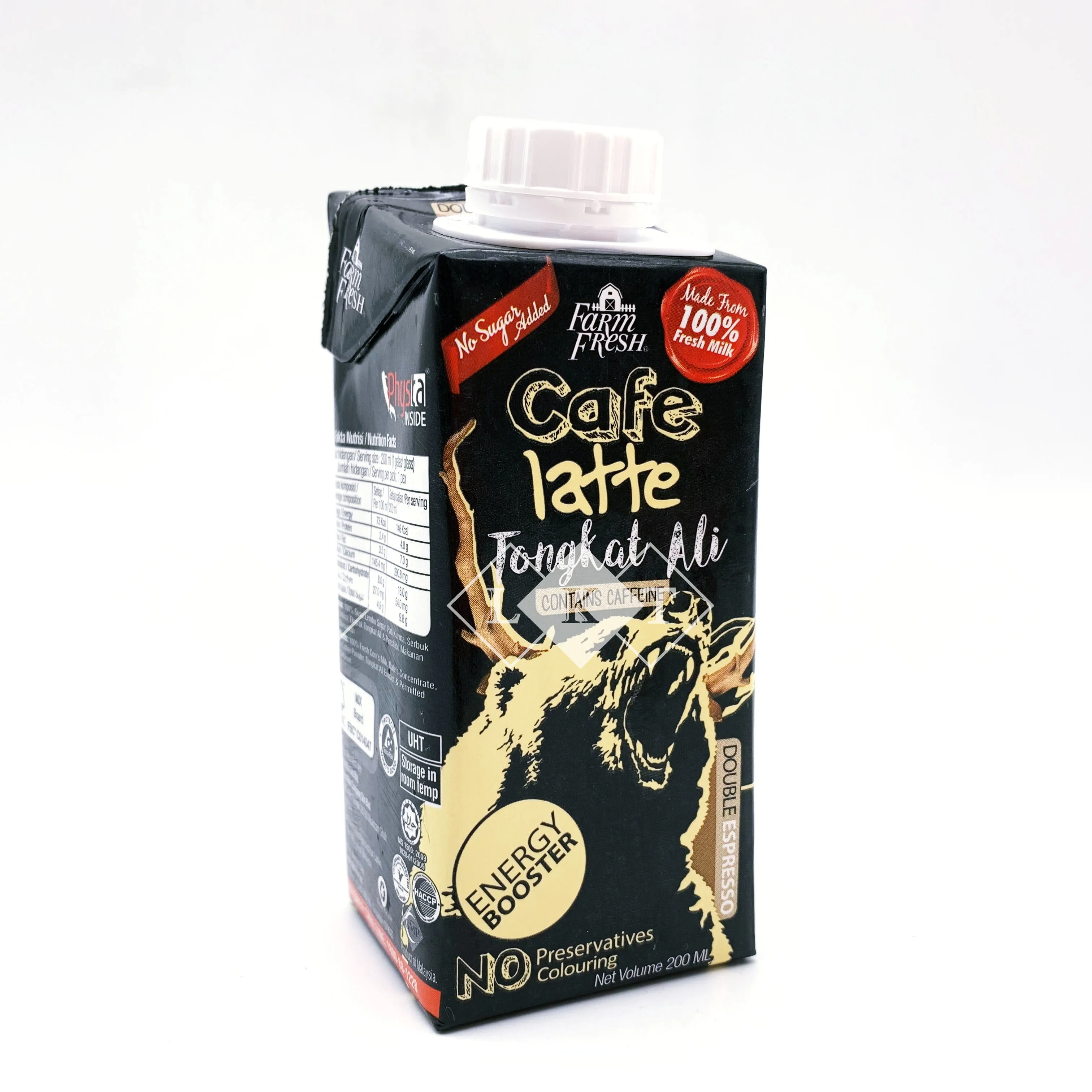 Farm Fresh Fresh Milk Tongkat Ali Caffe Latte 200ML