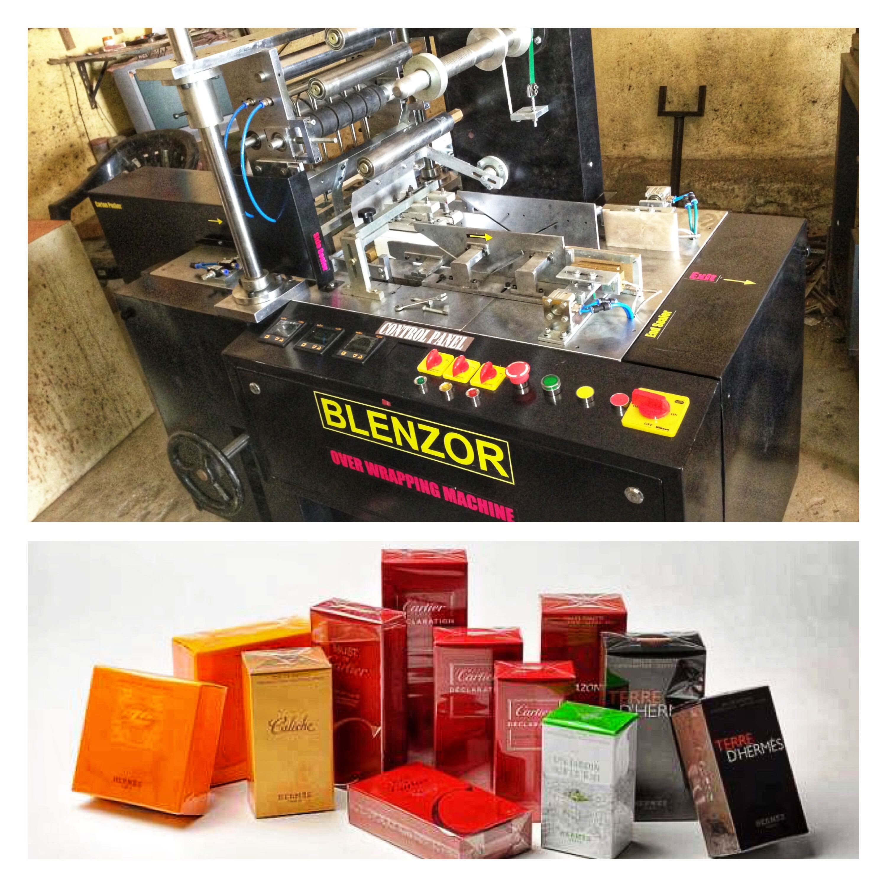 Целлофановая машина для обертывания BOPP Cellowrap