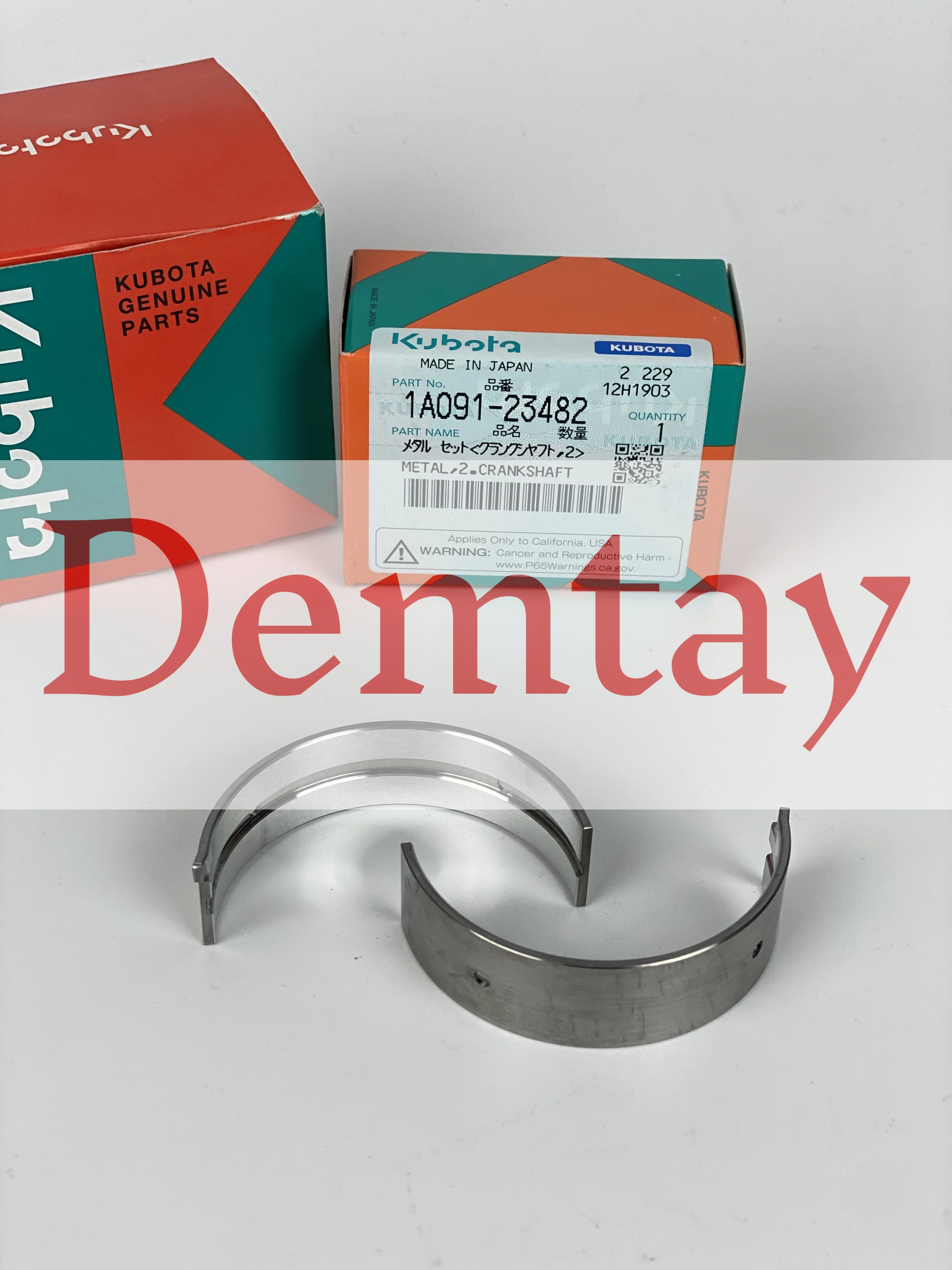 Genuine Kubota Spare Part Kubota 03 Series Engine 1a09123482 Metal