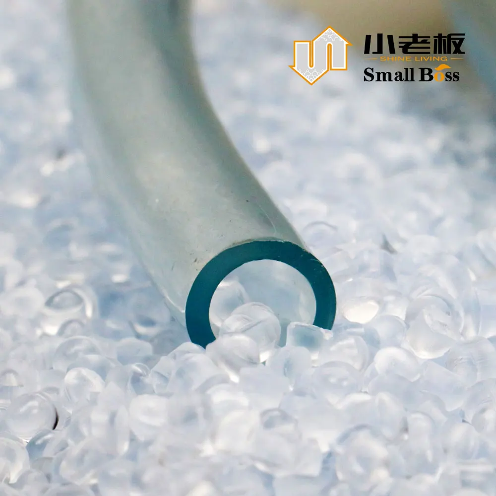 Dinp Pvc Granules Food Grade Pvc Spiral Steel Wire Hose Hygienic Pvc Transparent Suction Hose