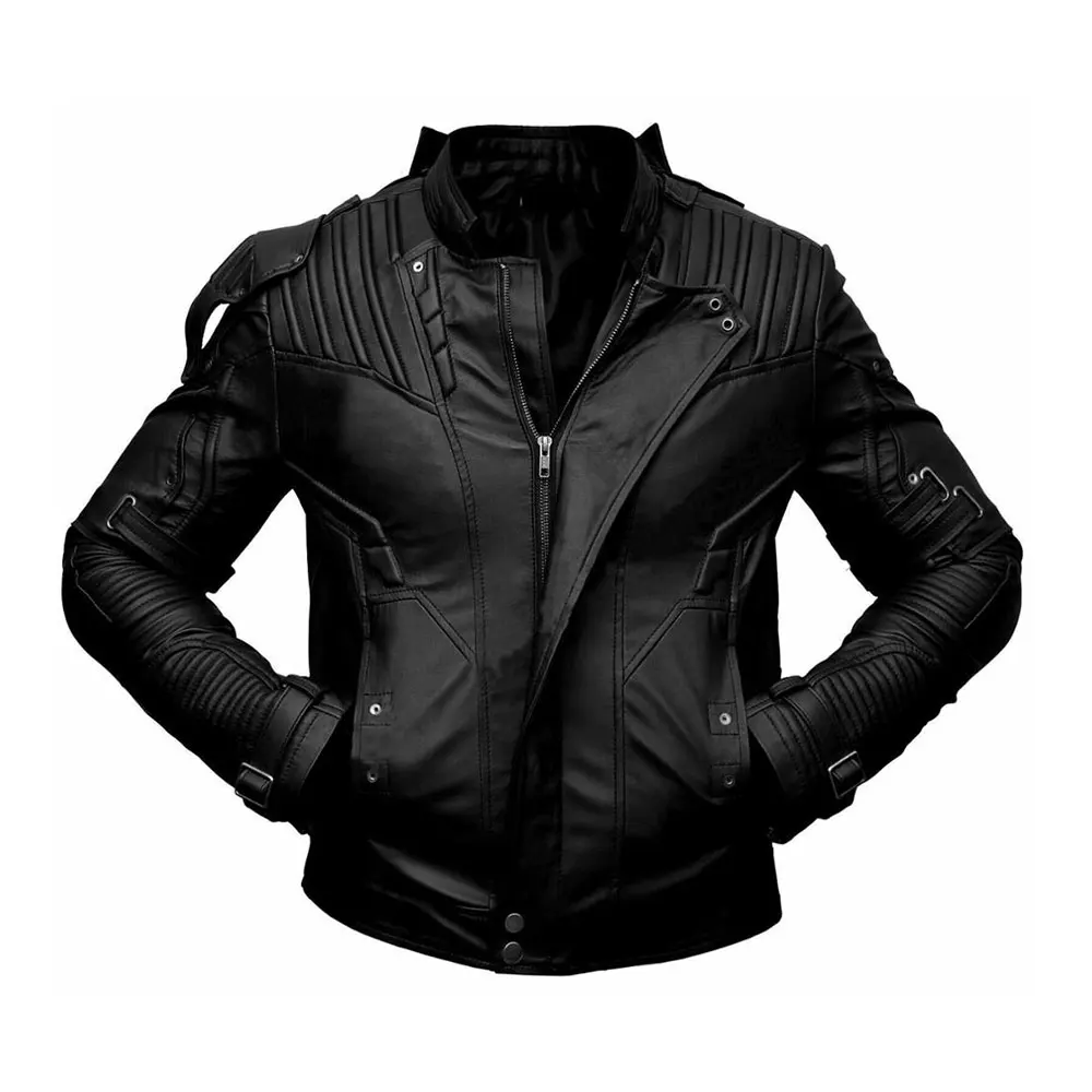 Autumn Winter Leather Jackets for Men Korean Fashion Woven Plaid PU Leather  Jacket Lapel Motorcycle Bike Coats Men Clothing 2023 - AliExpress