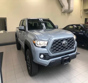 2021 2020 Used Cement Grey Tacoma Trd Off Road Premium W/ Black Leather ...