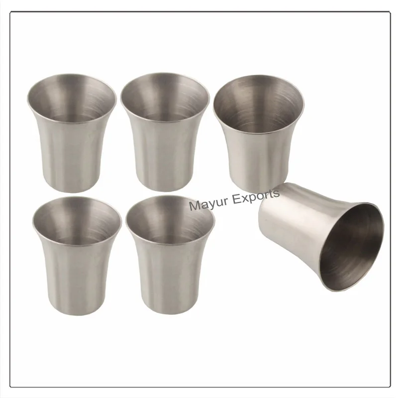 Поднос для причастия из нержавеющей стали с 40 чашечками-блестящий (зеркальная отделка)