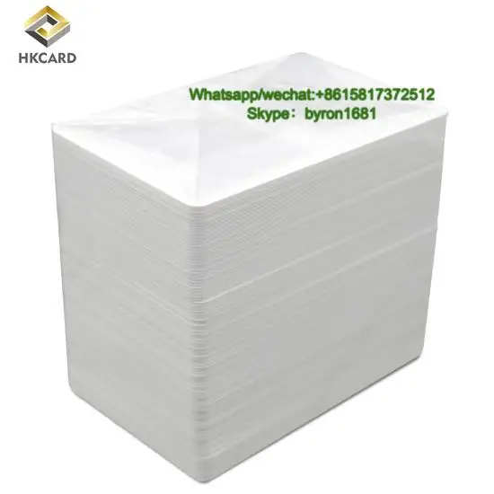 High Quality Printable Blank Pvc Card Printable Plastic Card Stock