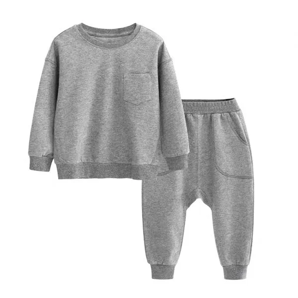 plain sweatshirts and sweatpants