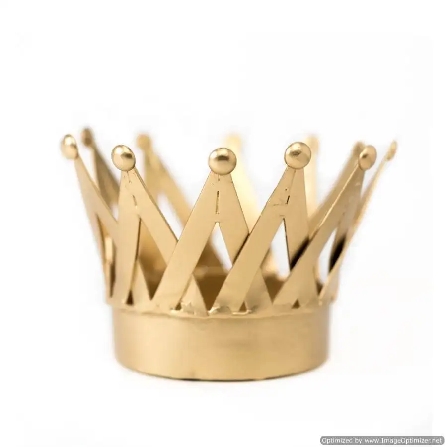 Metal Crown Best Top Quality Ware Wholesale Fancy Designing Standard Decoration Luxury Crown for Men