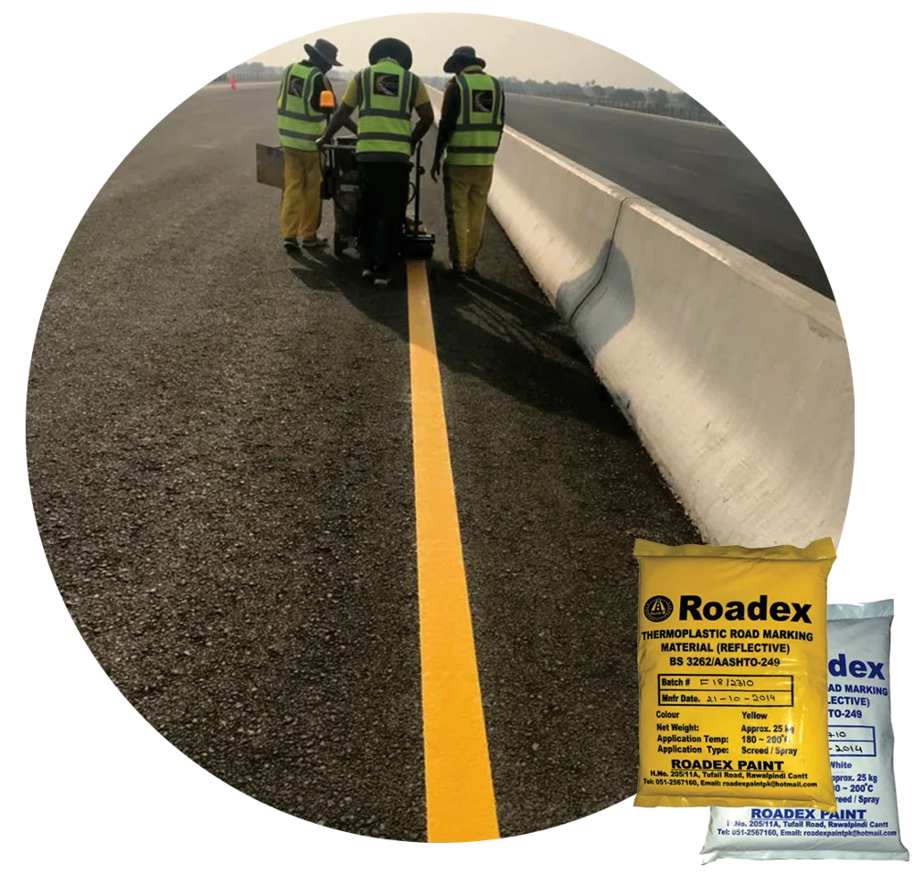 Thermoplastic Reflective Road Marking Paint