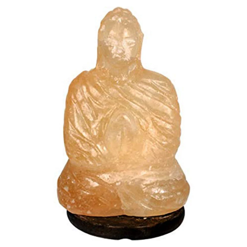 Lord Buddha Himalayan Pink Salt Crystal Lamp Best Buddhism Decoration ...