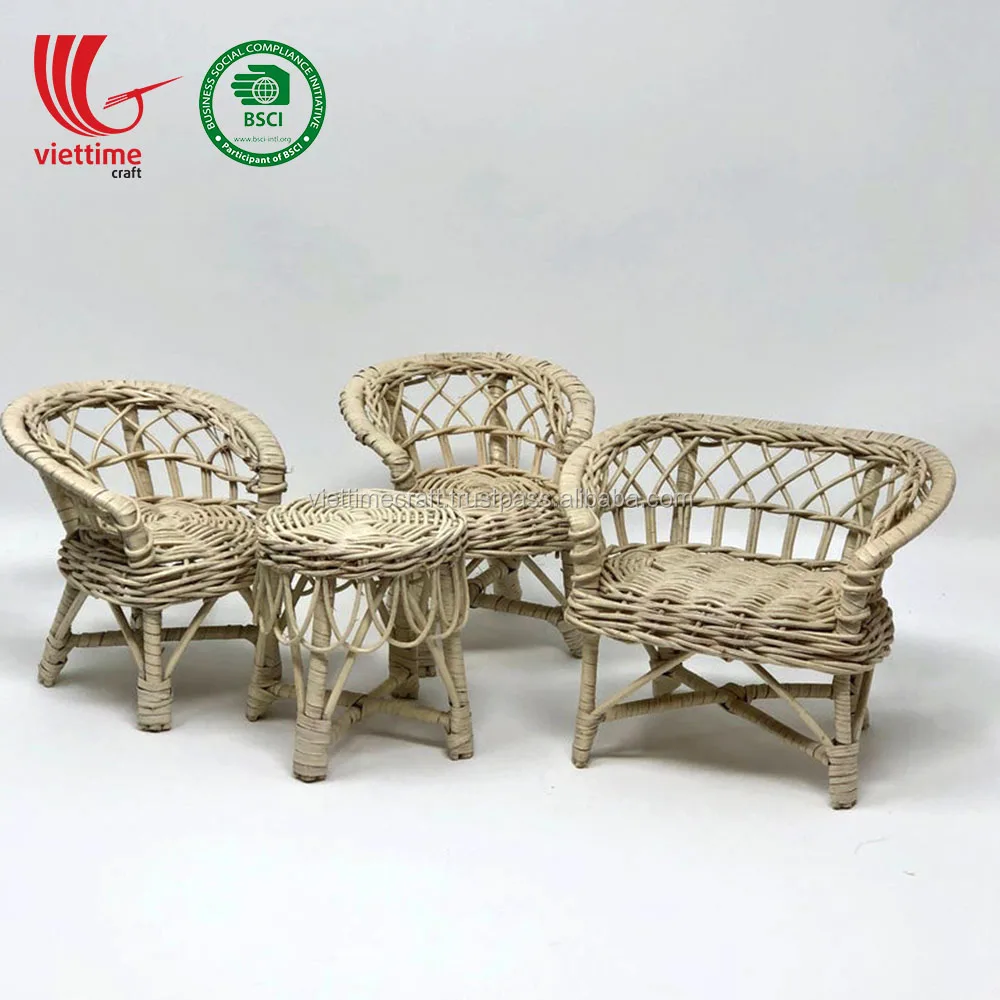 Rattan Doll Wicker Furniture Seating 
