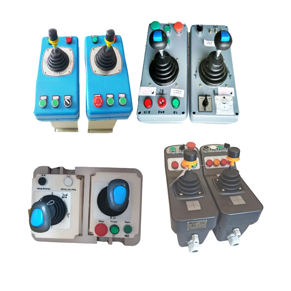 Tower Crane Controller Joystick Control Lever Operator Chair Operator Cabin Tower Crane Spare Parts