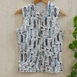 Куртка без рукавов Kantha