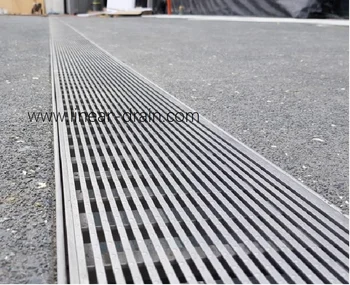 Top Stainless Steel Outdoor Linear Drainage Grating - Buy Top Stainless ...