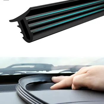 Auto Dashboard Sealing Strip Noise Sound Insulation Rubber Strips Universal for Weatherstrip Auto Accessories Car Stickers