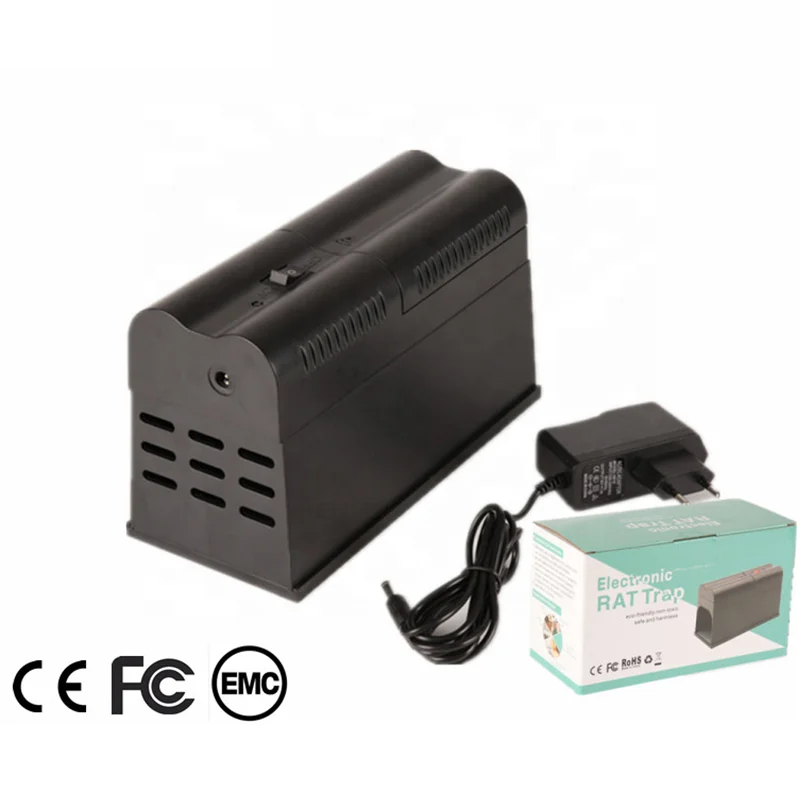 Electric Rat Trap Automatic Rodent Perfect Rat Killer For Rats Safe Abs