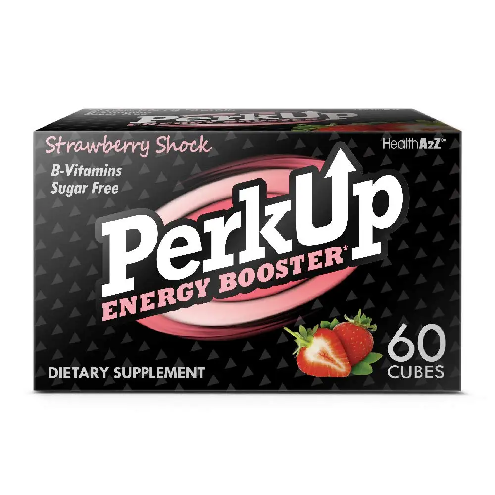 Perkup Energy Booster Strawberry Shock 60 A Healthy Alternative To Energy Drinks Natural Caffeine From Green Coffee Bean Wi Buy Caffeine Energy Booster Amplificador De Energia Cafena Vitaminas Naturales Despertar