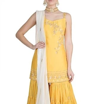 sharara plazo dress