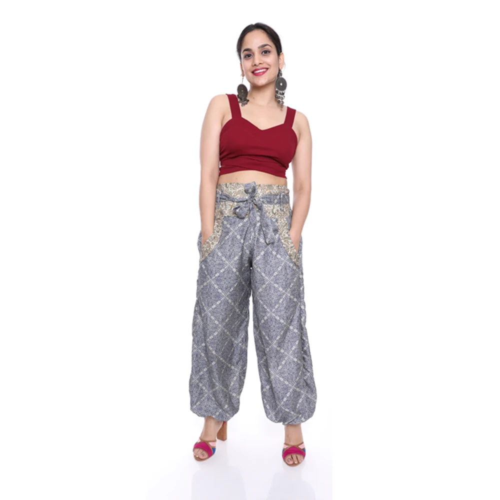Amazoncom SNS Pure Cotton Harem Pant Indian Trouser Yoga Pant Beige   Clothing Shoes  Jewelry