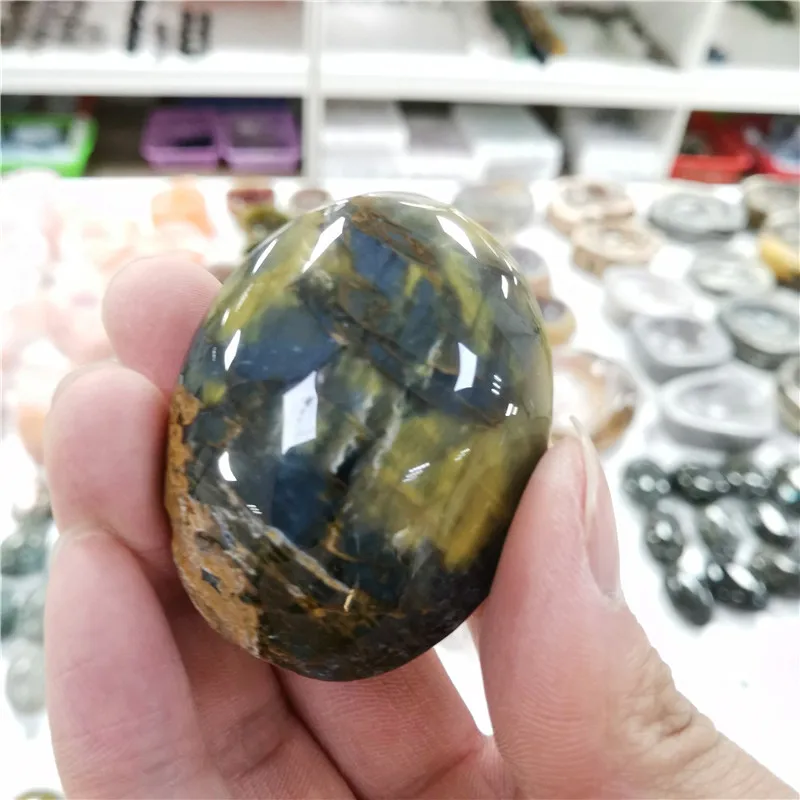 High Quality Natural Pietersite Tumbled Stone Crystal Wholesale Palm Pietersite Craft Other Crystal Crafts