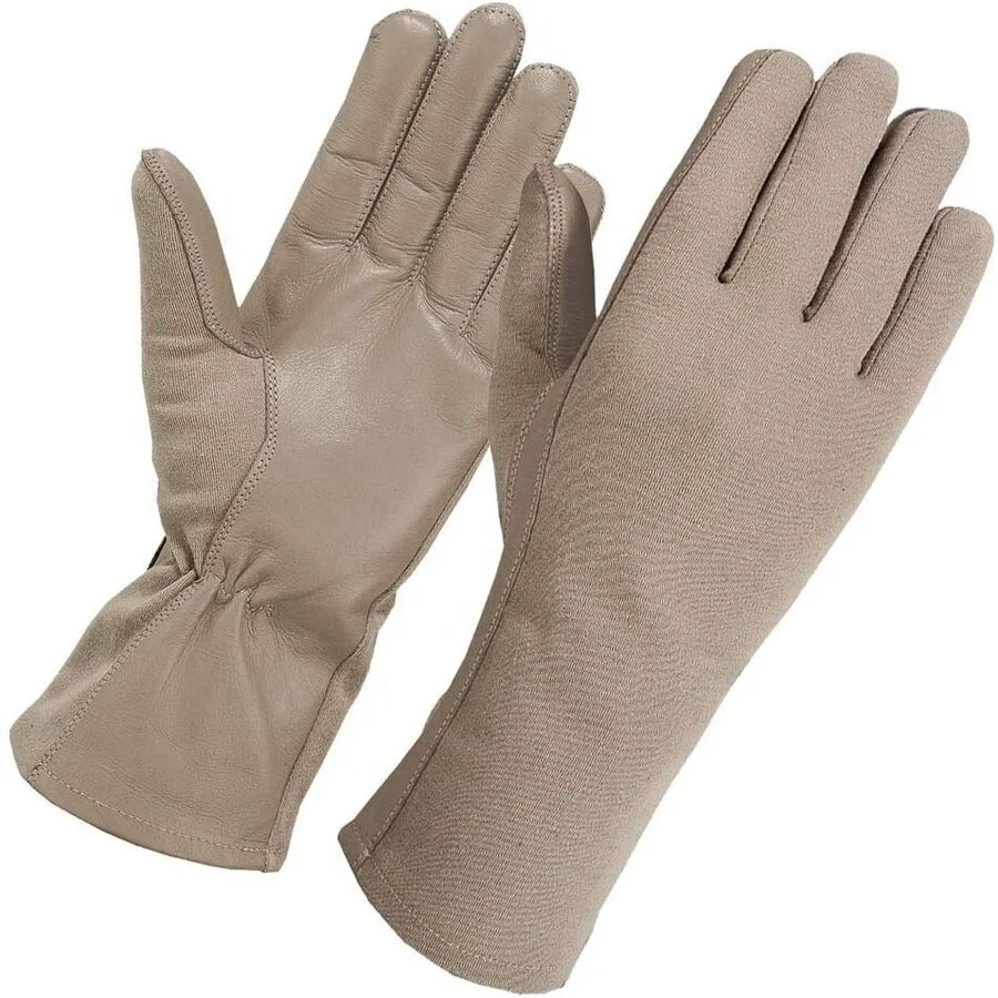 tan nomex flight gloves