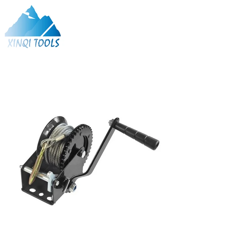 ENJOIN 3 тонны ворот тормоза 800LBS(350KGS) Емкость XQ-800 с двухбарабанная лебёдка