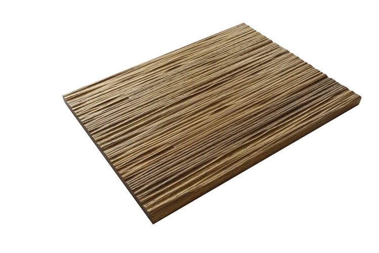 Self Adhesive Wooden Cladding Acrylic Room Decor Wall Panel for Outdoor Building Projects