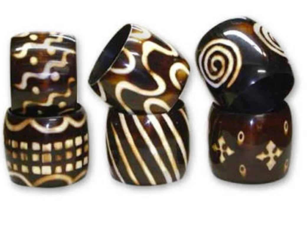 Высококачественное деревянное кольцо для салфеток, декоративное кольцо для салфеток