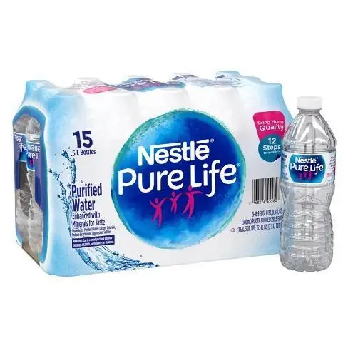 Поставщики минеральной воды Nestle Pure Life 0 5 л
