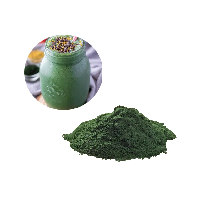 
 Пищевая добавка Спирулина из темно-зеленых водорослей  