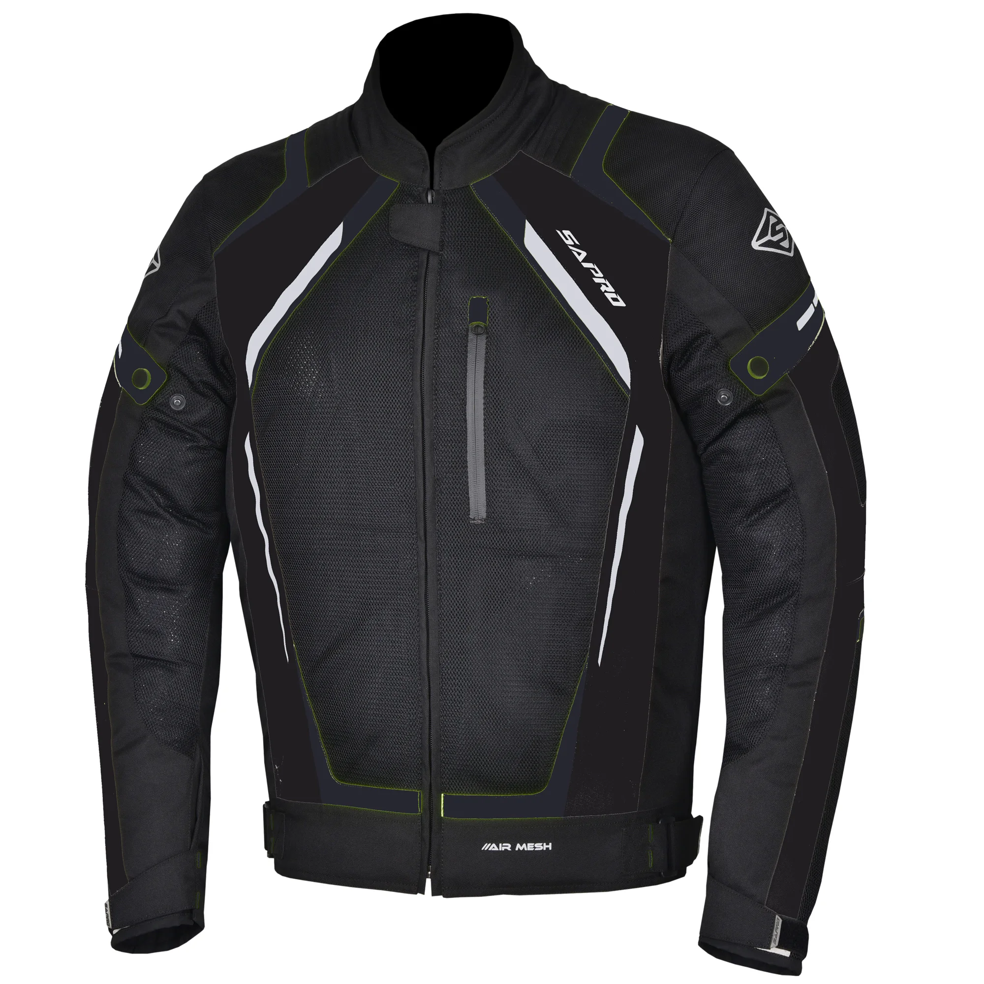 Air Pro Summer Motorcycle Jacket Made Of High Quality 600d Polyester And Ballistic Matt Mesh