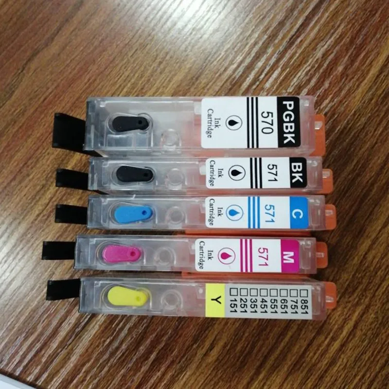 Pgi-450 Cli-451 Refill Ink Cartridge for Canon MG5440 MG5540 MG5640 MG6440 MG6640 MG7540 Ip7240 MX924 IX6540 IX6840 Printers