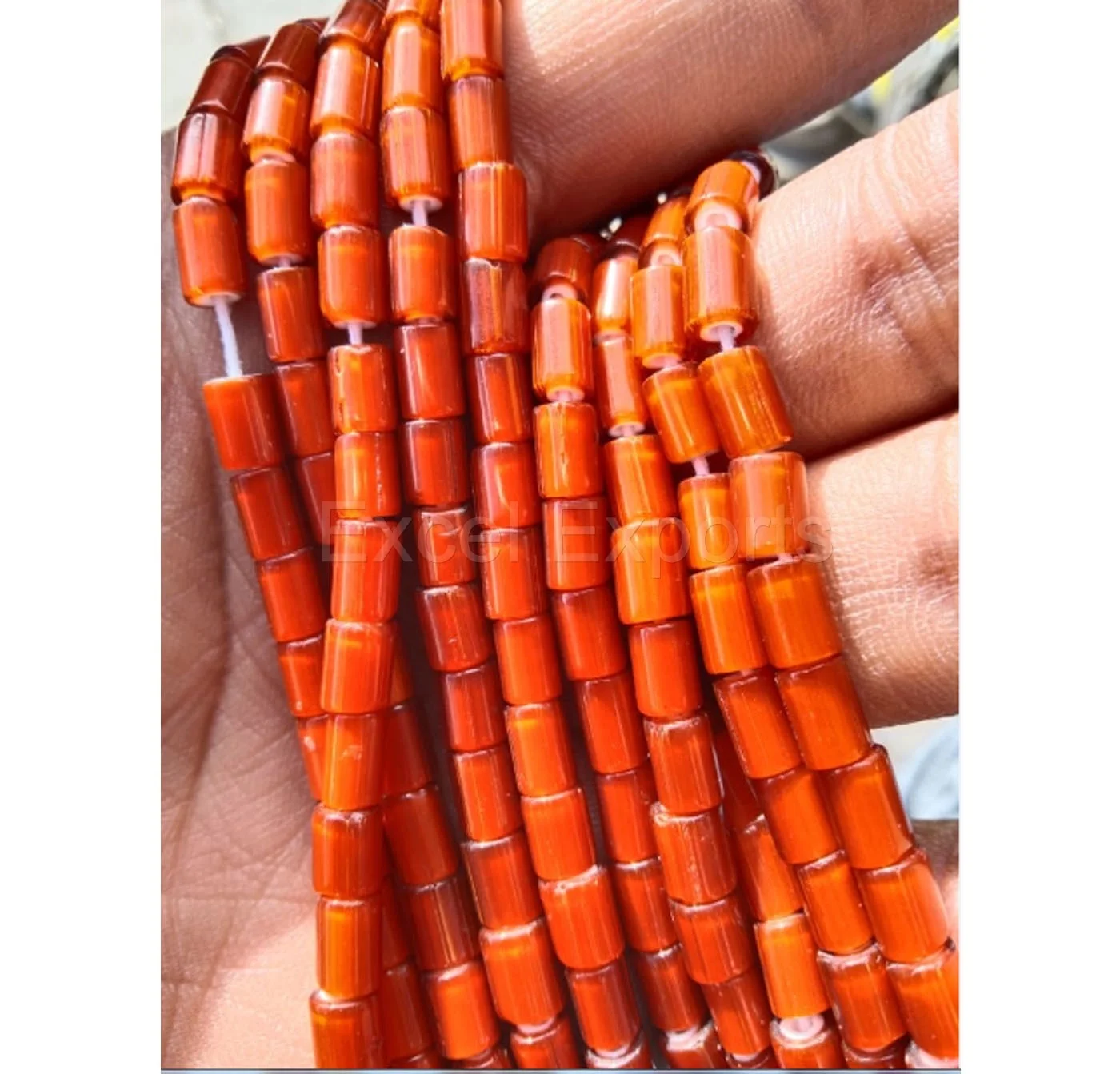 Beads 3 Mm 4mm Cubes For Making Jewelry Decoration Orange Beads ...