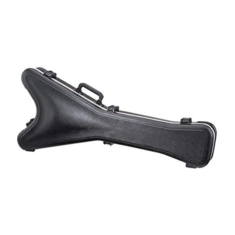 
 Модный чехол для гитары Жесткий Корпус для электрогитар литая крышка для летающих V-образных моделей, сумка для электрогитар  