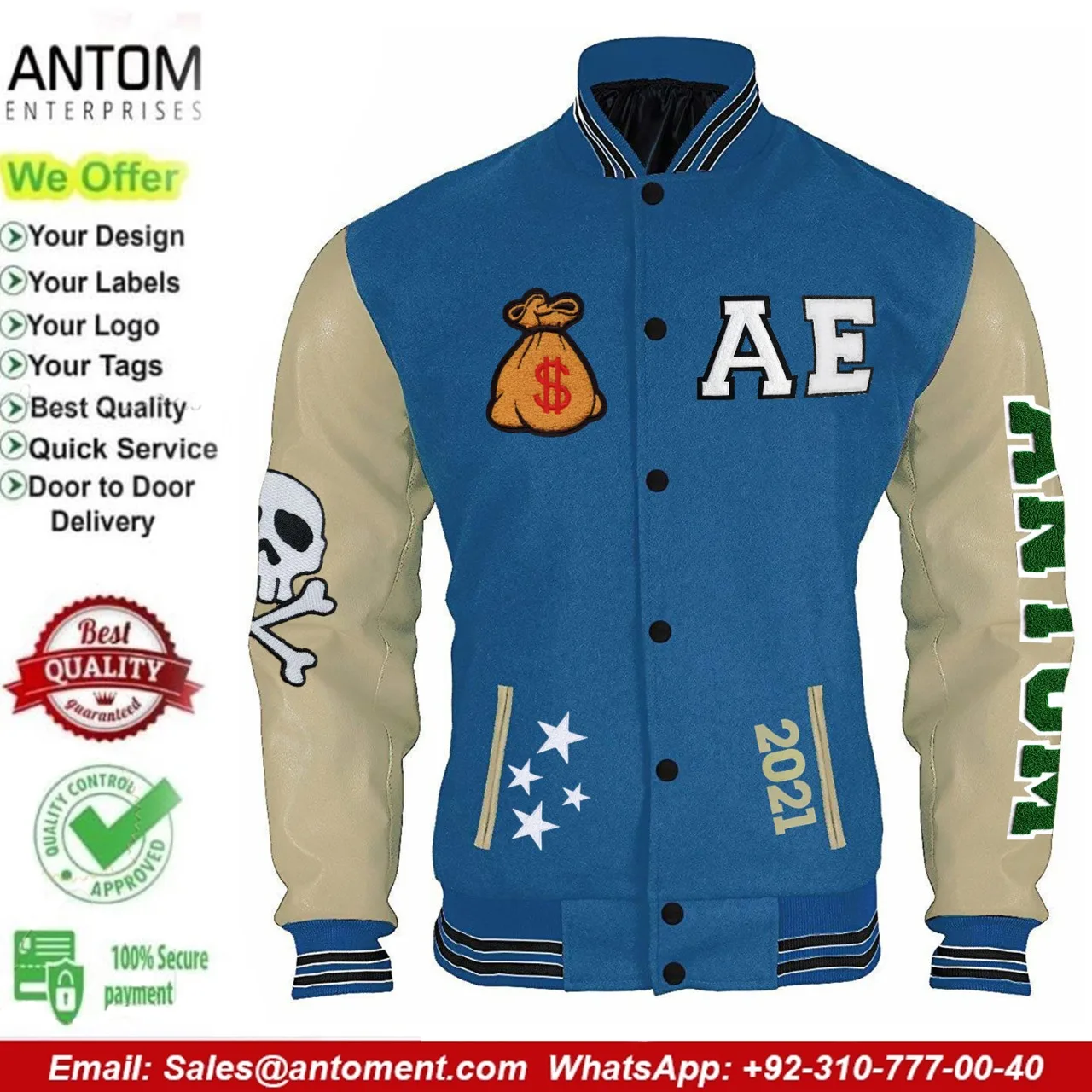 Wholesale Blank Varsity Jackets Letterman Jacket Varsity Varsity Man