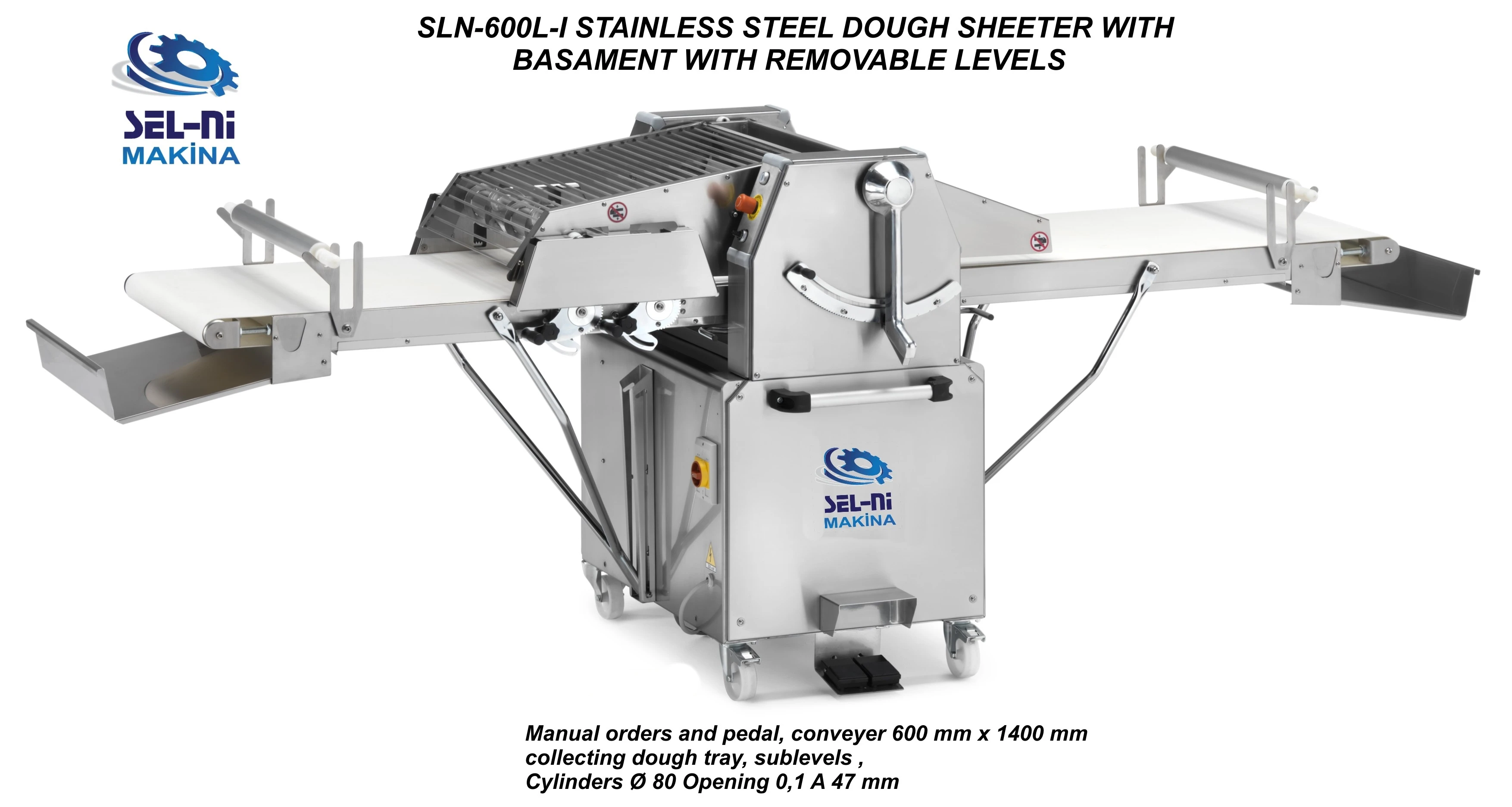 Dough Sheeter Machine For Turkish Baklava It Can Also Be Used To