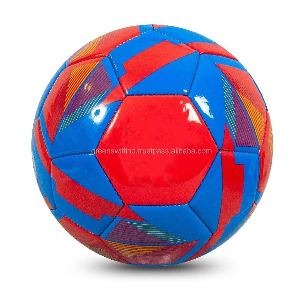 Source Cheap Soccer Ball Football Wholesale Custom Size 2 Black Yellow Bag  Green Red White Blue Shiny PVC Silkscreen Gray Surface Color on  m.
