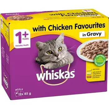 Whiskas 1+ Years Cat Pouch 40 X 100g