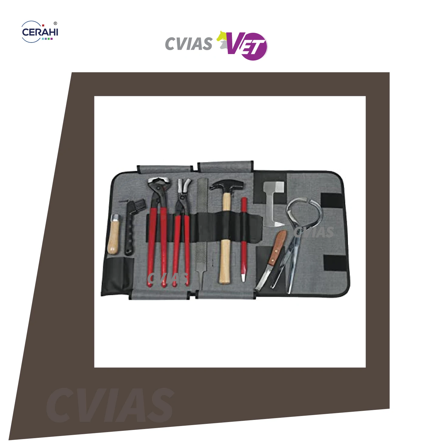 Farriers Kit Best Quality Horse Hoof Trimming Farrier Tools Kit Pouch