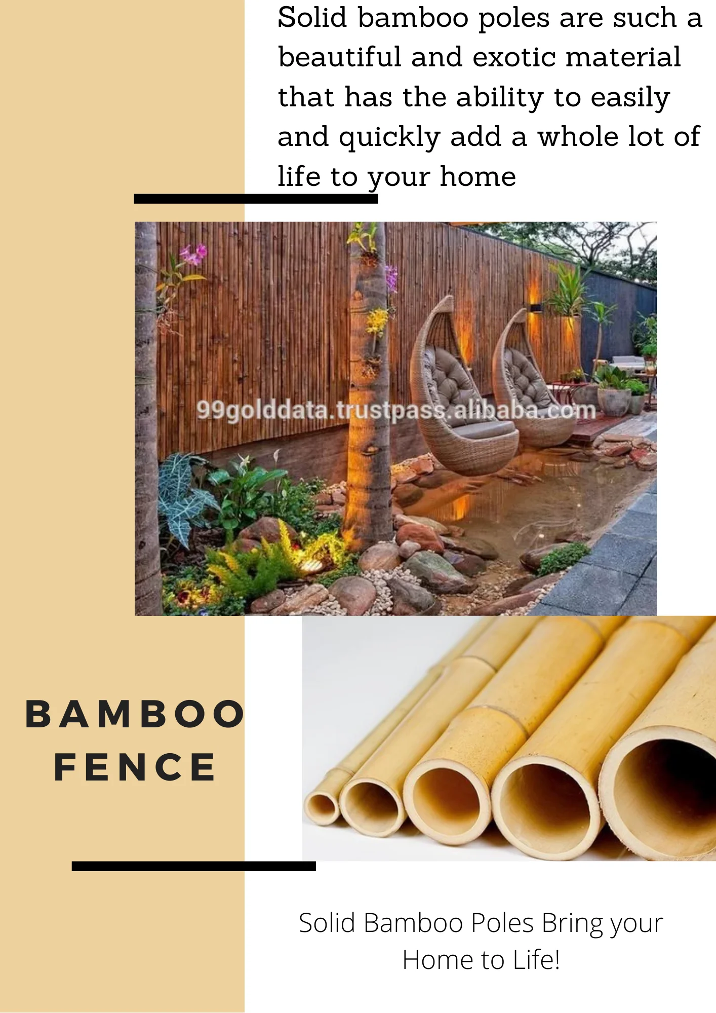 Wholesale Bamboo Material For Construction & Building Bamboo Straight